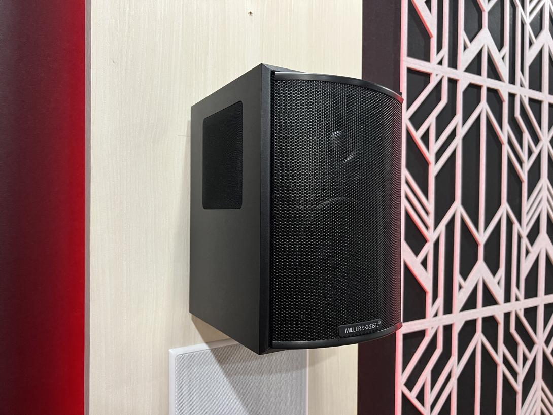 Dreipoliger Surround-Lautsprecher SUR55T - Schwarz (Paar)